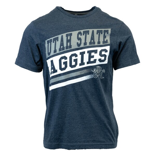 utah state aggie bull tshirt navy